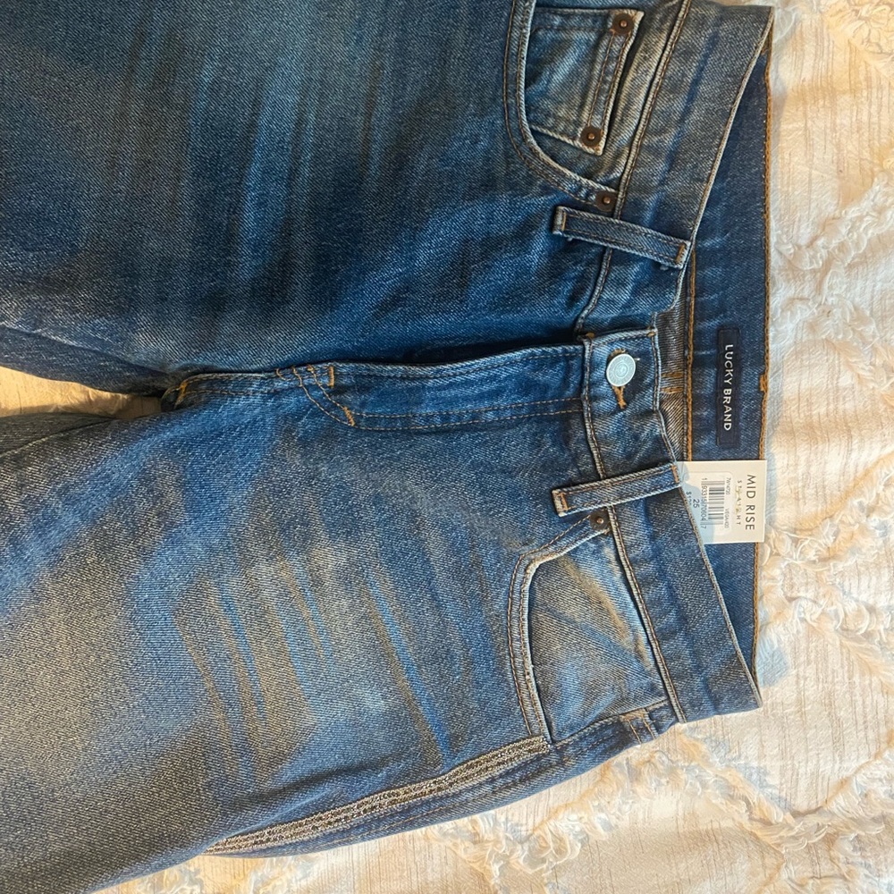Mid-rise, Straight-leg, Lucky Brand Jeans